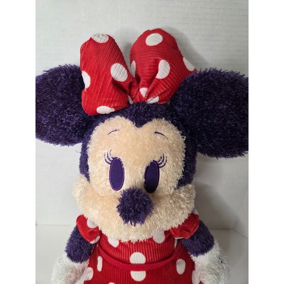 Irresistible Disney Parks Minnie Mouse Plush Doll - Purple & Yellow Rare! - Picture 2 of 6